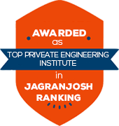 Awarded as Top Private Engineering Institute in JagranJosh Ranking