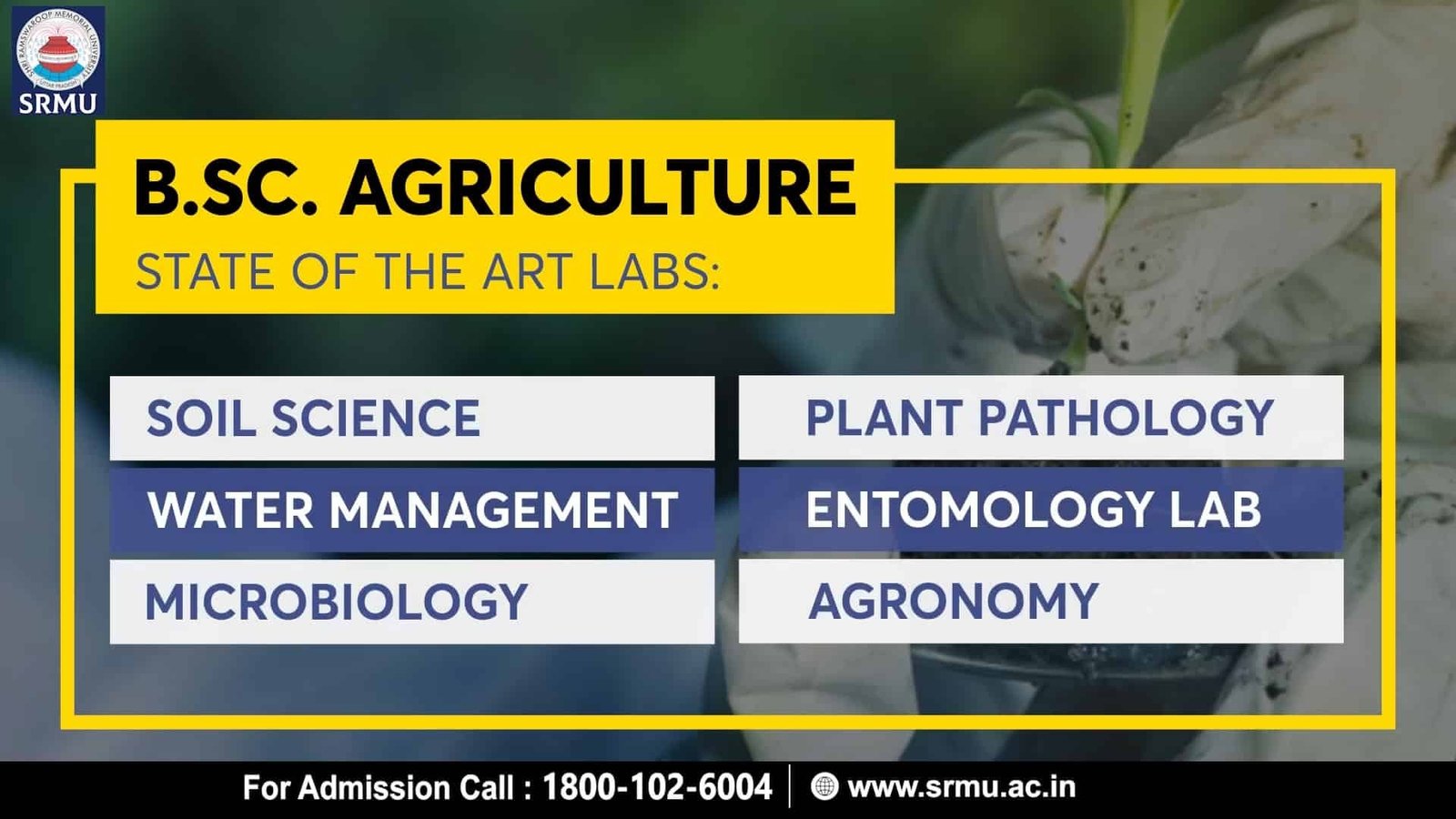 Agriculture Program Key Highlights